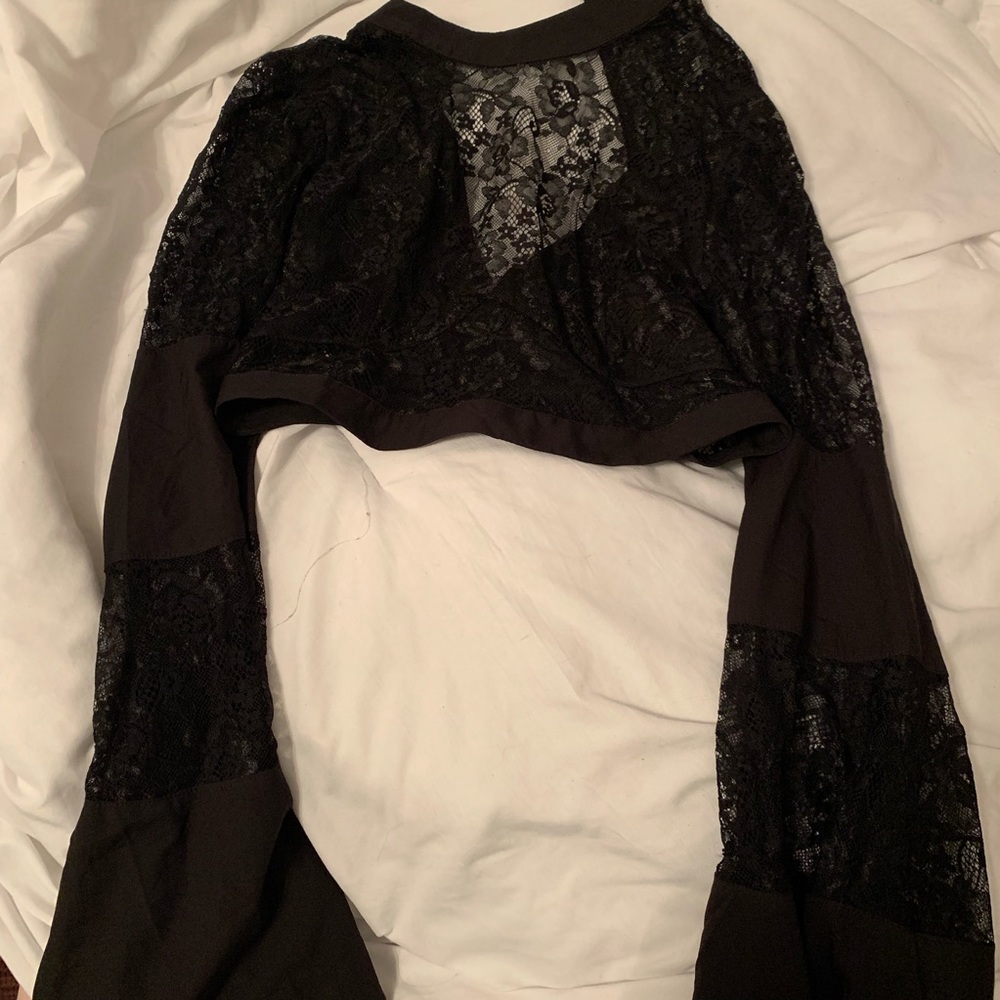 Lace crop top